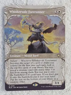 MTG Whiskervale Forerunner (Showcase) #301 Bloomburrow (BLB) Magic Card Rare NM - Image 2