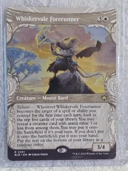 MTG Whiskervale Forerunner (Showcase) #301 Bloomburrow (BLB) Magic Card Rare NM - Image 4