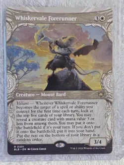 MTG Whiskervale Forerunner (Showcase) #301 Bloomburrow (BLB) Magic Card Rare NM - Image 5