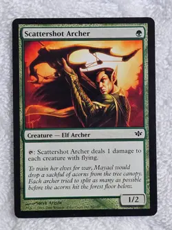 MTG Scattershot Archer - Conflux (CON) #90 Magic the Gathering Card NM - Image 1
