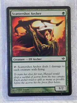 MTG Scattershot Archer - Conflux (CON) #90 Magic the Gathering Card NM - Image 5