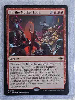 MTG Hit the Mother Lode - The Lost Caverns of Ixalan #153 Card Rare NM - Image 4