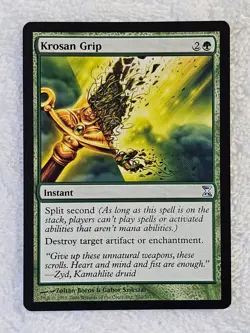 MTG Krosan Grip - Time Spiral (TSP) #202 Magic Gathering Card U NM - Image 2