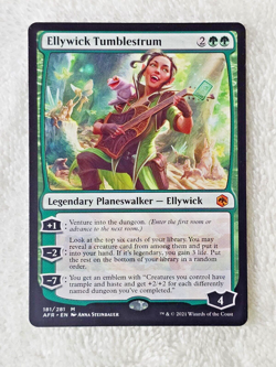 MTG Ellywick Tumblestrum Adventures in the Forgotten Realms #181 Mythic Card NM - Image 2