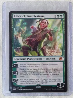 MTG Ellywick Tumblestrum Adventures in the Forgotten Realms #181 Mythic Card NM - Image 4