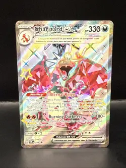 Pokemon Card TCG - Charizard ex SVP 074 Black Star Promo Scarlet & Violet - Image 2