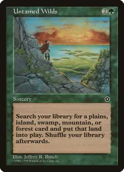 MTG - Untamed Wilds - Portal Second Age - X1 - (NM) - - Image 1