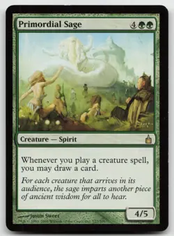 MTG Primordial Sage R Ravnica: City of Guilds 177 LP - Image 1