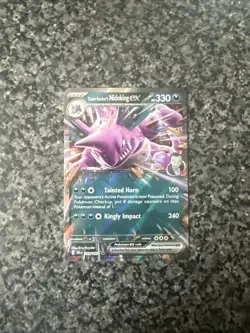 Team Rocket's Nidoking Ex 119/182 - Double Rare - Destined Rivals - Pokemon TCG - Image 2