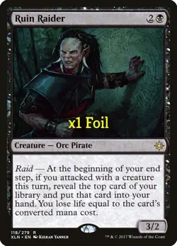 MTG Foil Ixalan XLN Ruin Raider MINT - Image 1