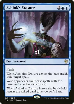 MTG Theros: Beyond Death THB Ashiok's Erasure MINT - Image 1