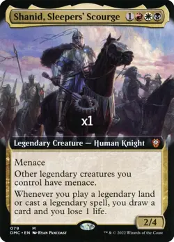 MTG Borderless Commander: Dominaria United DMC Shanid, Sleepers' Scourge MINT - Image 1