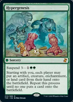 MTG Time Spiral Remastered TSR Hypergenesis MINT - Image 1