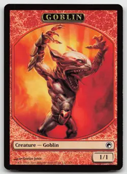 MTG Goblin Token T Scars of Mirrodin 3 LP - Image 1