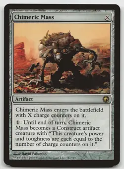 MTG Chimeric Mass R Scars of Mirrodin 141 LP - Image 1