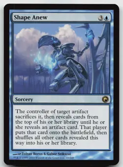 MTG Shape Anew R Scars of Mirrodin 43 LP - Image 1