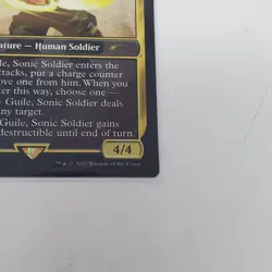 MTG Magic the Gathering Street Fighter 2 Secret Lair Guile Sonic Soldier - NM - Image 4