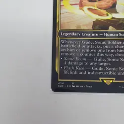 MTG Magic the Gathering Street Fighter 2 Secret Lair Guile Sonic Soldier - NM - Image 5