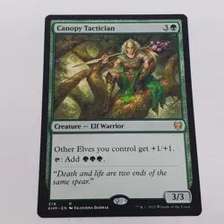 MTG Canopy Tactician KHM 378 Rare Magic The Gathering NM - Image 1