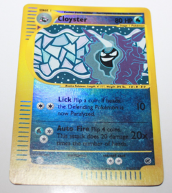Pokemon TCG Cloyster 8/165 Holo Expedition Base Set NM - Image 1