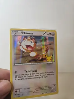 POKEMON NEUF PROMO MIAOUSS 53/83 MINT HOLOFOIL SEALED STAMPED GENERATION 20th - Image 2