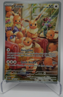 Eevee 188/167 - Illustration Rare - Twilight Masquerade - Pokemon TCG NM - Image 1