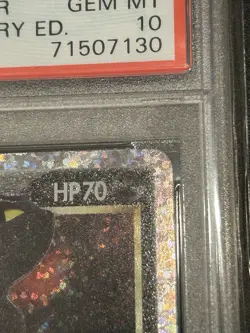 Pokemon Card Umbreon PSA 10 GEM MINT 25th Anniversary Japanese Rare Collectible - Image 4