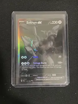 Zekrom Ex Black Bolt - BWR - 174/086 - Pokemon TCG - Image 1