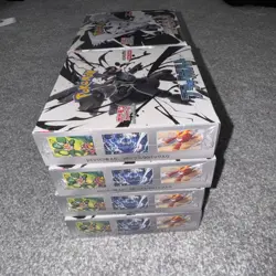 Pokemon Black Bolt + White Flare 8x Booster Box Japanese NEW SEALED UK In-Hand - Image 2