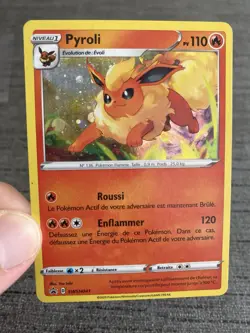 Carte Pokemon Pyroli Promo SWSH041 Holo Francais OCCASION - Image 3