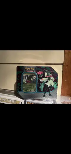 Pokemon TCG Paldea Partners Tin - Meowscrarada EX - NEW FACTORY SEALED - Image 1