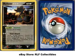 2006 Pokemon, POP Series 1, #8/17 Murkrow, Uncommon - Image 1