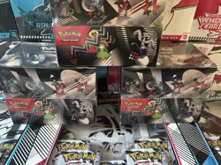 Black Bolt White Flare X3 Sealed Cases Of Mini Tins - Image 1