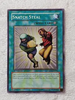 YuGiOh TCG Snatch Steal - Structure Deck: Zombie Madness 1st ED SD2-EN013 LP - Image 2
