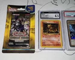 Graded Pokemon Card Slabs And Yugioh Packs (Psa, Cgc) - Image 3
