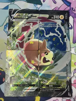Morpeko V-Union SWSH215, SWSH216, SWSH217, SWSH218 4 Card Set NM - Image 1