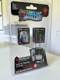 World's Smallest Magic the Gathering Jace vs Vraska Duel Decks Card Game NEW - Image 1