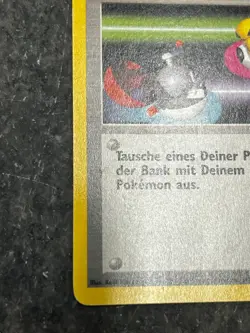 Tausch 95/102 - Base Set GERMAN Switch Vintage Pokemon Card MP - Image 2