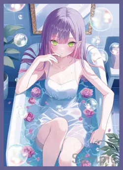 VTuber hololive Tokoyami Towa doujin Card Sleeve Protector - Image 1