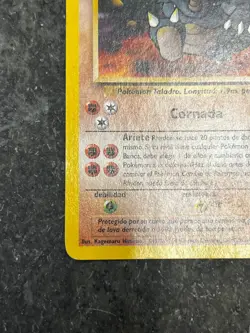 Rhydon 45/64 - Jungle SPANISH Vintage Pokemon Card MP - Image 2