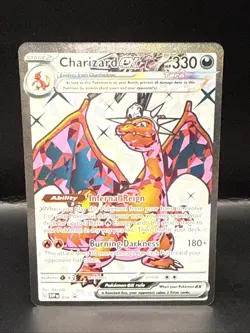 Pokemon Card Charizard ex SVP 056 Scarlet & Violet Promo Full Art A - Image 2