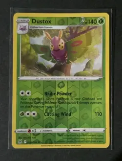 Dustox 010/196 Swsh11: Lost Origin Reverse Holo - Pokemon Card - Image 1