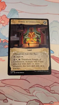 Ojer Taq, Deepest Foundation (Showcase) The Lost Caverns of Ixalan Regular MTG - Image 2