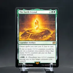 The Earth Crystal (Rare) 184 | Final Fantasy MTG | FFIII Magic Artifact | NM - Image 1
