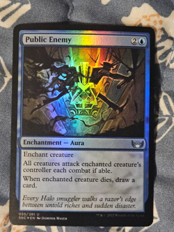PUBLIC ENEMY FOIL Streets of New Capenna MTG Magic - Image 1