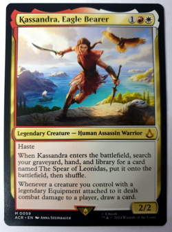 MTG Assassin's Creed - Kassandra, Eagle Bearer - Mythic - 0059 NM - Image 1