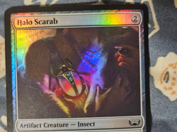 Halo Scarab FOIL Streets of New Capenna MTG Magic - Image 4