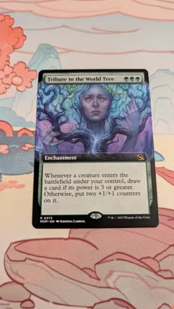 Tribute to the World Tree - Extended Art MOM NM MTG - Image 1
