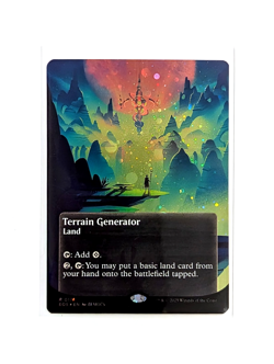 Terrain Generator R 0178 Borderless GALAXY FOIL MTG Edge Of Eternities EOS NM/M - Image 1