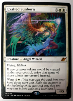 MTG Edge of Eternities - Exalted Sunborn - Mythic 0015 NM - Image 1